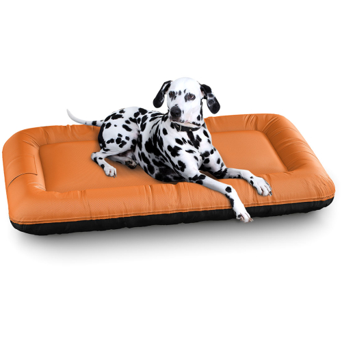 Knuffelwuff Lucky Color Edition hondenbed voor binnen en buiten XL 100 x 73cm oranje