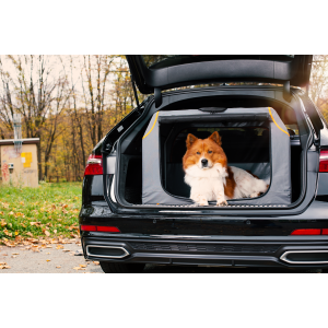 Knuffelwuff opvouwbare hondenbench auto transportbox...